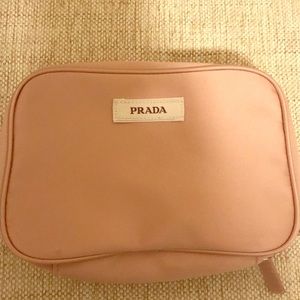 Prada Satin makeup bag